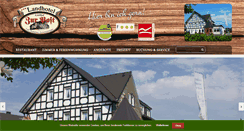 Desktop Screenshot of landhotel-zur-post.de