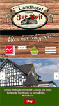 Mobile Screenshot of landhotel-zur-post.de